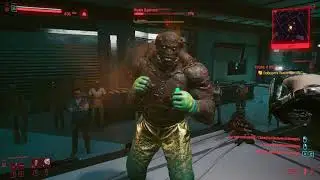 Финальный босс Кровь и Кость Cyberpunk 2077. Хьюз Бритва.