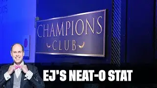 Chuck Finally Makes It Into the Champions Club | EJs Neat-O Stat