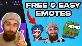 How To Make Twitch Emotes For FREE in 2024! Twitch Affiliate Tutorial