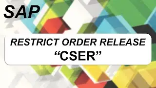 SAP PP Restrict Order Release with CSER | Error in Cost Calculation | SAP PP-CO Integration