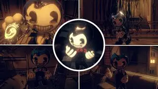 Bendy And The Dark Revival - ALL Bendy Scenes (4K60) 2022