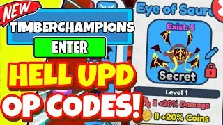 ALL NEW WORKING *🔥HELL* UPDATE OP CODES IN TIMBER CHAMPIONS! ROBLOX TIMBER CHAMPIONS CODES
