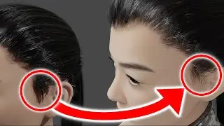 How to : Fixing DAZ to Blender Hair Problem