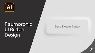 How to Create Neumorphic (Soft UI) Button | Illustrator Tutorial