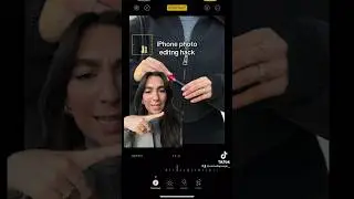 ‼️iPhone photo editing hack🚨 how cool is this?? #iphonephotoediting #iphonehacks #portraitmode