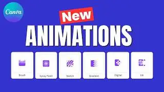 6 New Animation in Canva - Canva new features