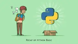 Python Basic to Methods recap | Python 3
