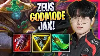 ZEUS LITERALLY GOD MODE WITH JAX! - T1 Zeus Plays Jax TOP vs Kennen! | Season 2024