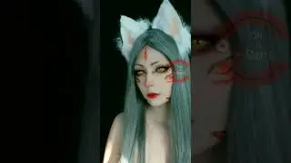 Aki Hayakawa female version with Kon 🔫🦊 Chainsaw Man Cosplay 