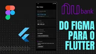 Nubank App Flutter a partir de um desing do Figma