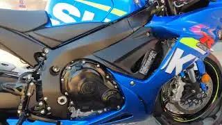 2015 Suzuki GSXR600 / Walk Around / Start Up / Sound Clip