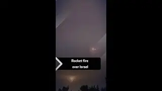 UGC Rocket fire and interceptions over northern Israel