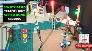 Density Based Traffic Light Controlleing Using Arduino | Arduino Projects