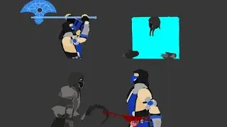 Sub Zero and Noob Saibot Fatality (MK11 Pivot Animation)