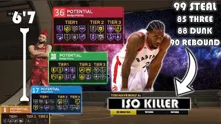 *99 STEAL* 6'7 HYBRID 3&D LOCKDOWN MENACE NBA 2K23 Best Defender 2-Way Inside Out Scorer Badge SG SF