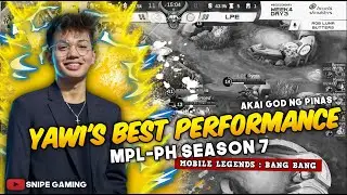 THE BEST PLAYS OF YAWI FROM FROM MPL-PH SEASON 7! ONE OF THE BEST TANKS RIGHT NOW?