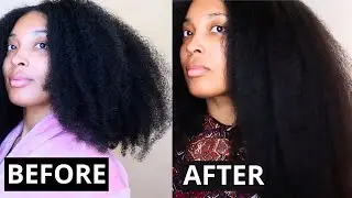 STRETCH YOUR NATURAL HAIR WITHOUT HEAT TO PROMOTE HAIR GROWTH l 2 CARIBBEAN METHODS YOU SHOULD KNOW