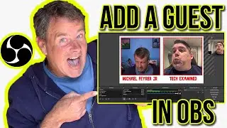 Obs Live Stream Tutorial - Add a guest to your Live Stream!