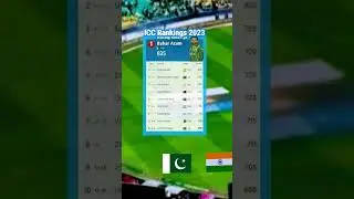 PAK vs AUS Live Match Updates | ICC Cricket Rankings 2023 | #cricket #worldcup #azharhashmi