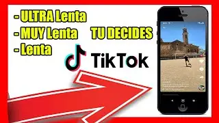 Como PONER un VIDEO de TIKTOK📲 en CAMARA LENTA⏳ [SIN APLICACIONES]