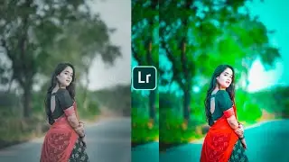 Lightroom Blue And Green Effect Photo Editing | Lightroom Photo Editing | preset download free