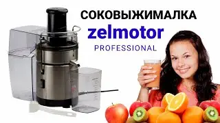 СОКОВЫЖИМАЛКА ZELMOTOR 505.1 ПОЛНЫЙ ОБЗОР + ТЕСТ