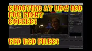 Shooting on RED at low ISO for dark scenes // Use R3D files to find your look // RAW R3D metadata