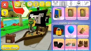 Captain Pirate Outfit Wheel of Fortune - Super Bear Adventure Gameplay Walkthrough