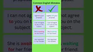 Common English Mistakes | Preposition Errors