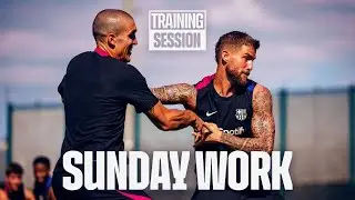 SUNDAY WORK | FC Barcelona Training 🔵🔴