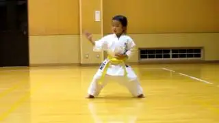 Heian-shodan by Mahiro (4-year-old girl)　四歳女の子の平安初段