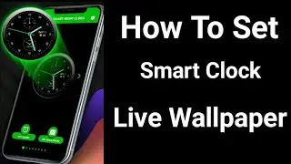 how to set digital clock on home screen | clock wallpaper android 2023