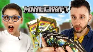 ПАПА МАКС И ЕЛИСЕЙ ИГРАЮТ В КАРТОЧНУЮ ИГРУ МАЙНКРАФТ! КРУТЫЕ КАРТОЧКИ MINECRAFT НА КАНАЛЕ ПАПА ДОМА!