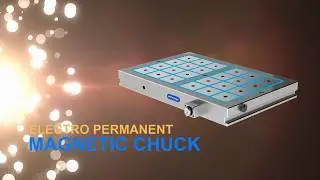 Electro permanent magnetic chuck for engraving cnc machine