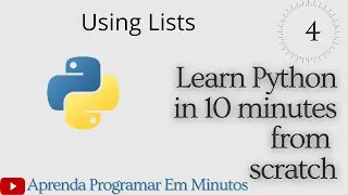 Learn Python in 10 minutes #04: Lists