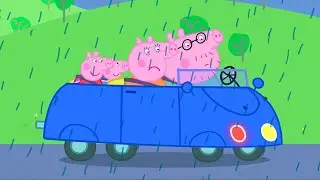 The NEW Blue Car 🚗 🐽 Peppa Pig and Friends Full Episodes