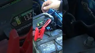 LokiThor JA3000 Jump Pack Cranking Engine with Battery Disconnected. #diy #automobile #battery