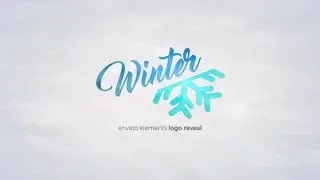 Snow Logo Reveal for After Effects 2024