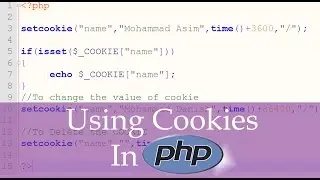 PHP - Using Cookies In PHP