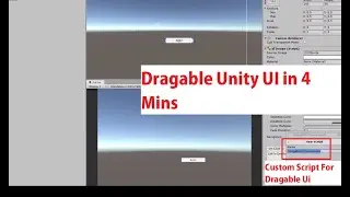 Unity UI Drag & Drop | How to make UI elements Draggable | Draggable Unity UI