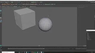 Intro to Maya Menus and 3d space