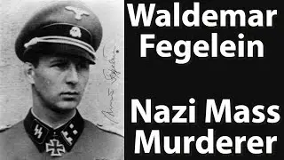 Waldemar Fegelein, brother of Hermann Fegelein. Mass murderer.