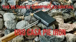 Uno Casa Double Pie Iron for Camp Fire Cooking - Best Mountain Pies or Pudgy Pies!