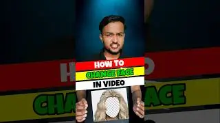 How to change face in video #shorts