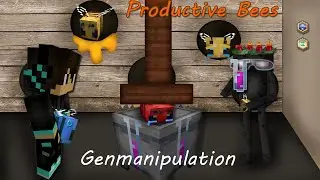 Minecraft Productive Bees: Genmanipulation und Breeding Tutorial german [2022]