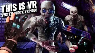 This SYSTEM SHOCK VR MOD is EPIC! // Closest Thing to BIOSHOCK VR? UEVR Mod