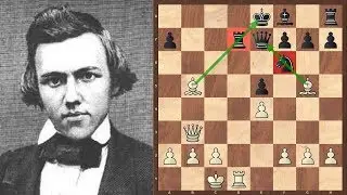 Шахматы. Морфи - Консультанты. САМАЯ ИЗВЕСТНАЯ ПАРТИЯ Пола Морфи!