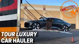 Car Shipping in Style: Inside a Luxury Car Hauler's Rig & Enclosed Trailer | Reliable Cribs S3 E2