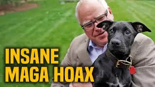 When your scandal is Tim Walz's "fake dog," you're losing BADLY