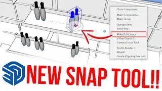 Introducing SketchUp's New Snap Tool | New Feature!!